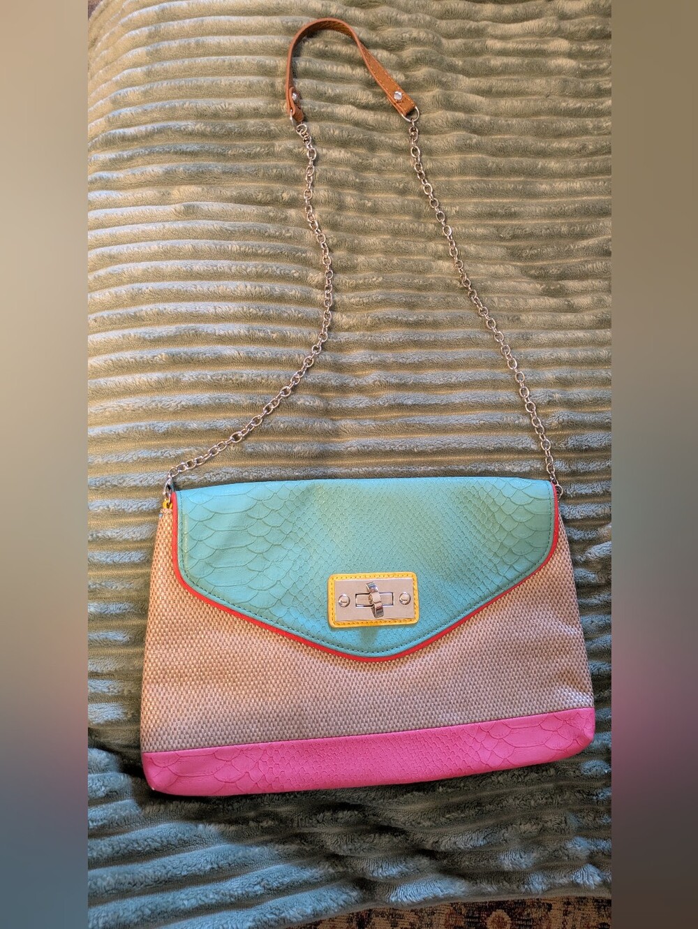 Apt. 9 Multi Color Chain-Shoulder Bag
